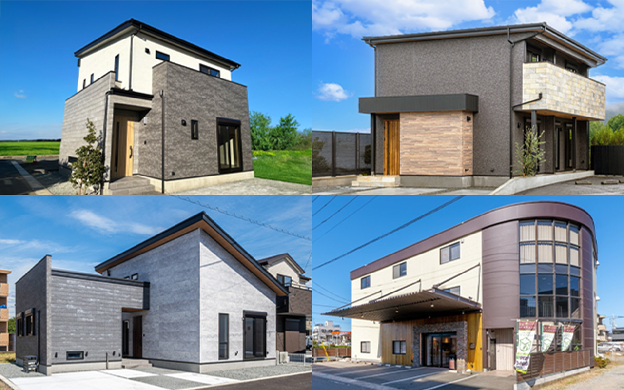 間取り・特徴の異なるモデルハウスをご自由に見学可能！