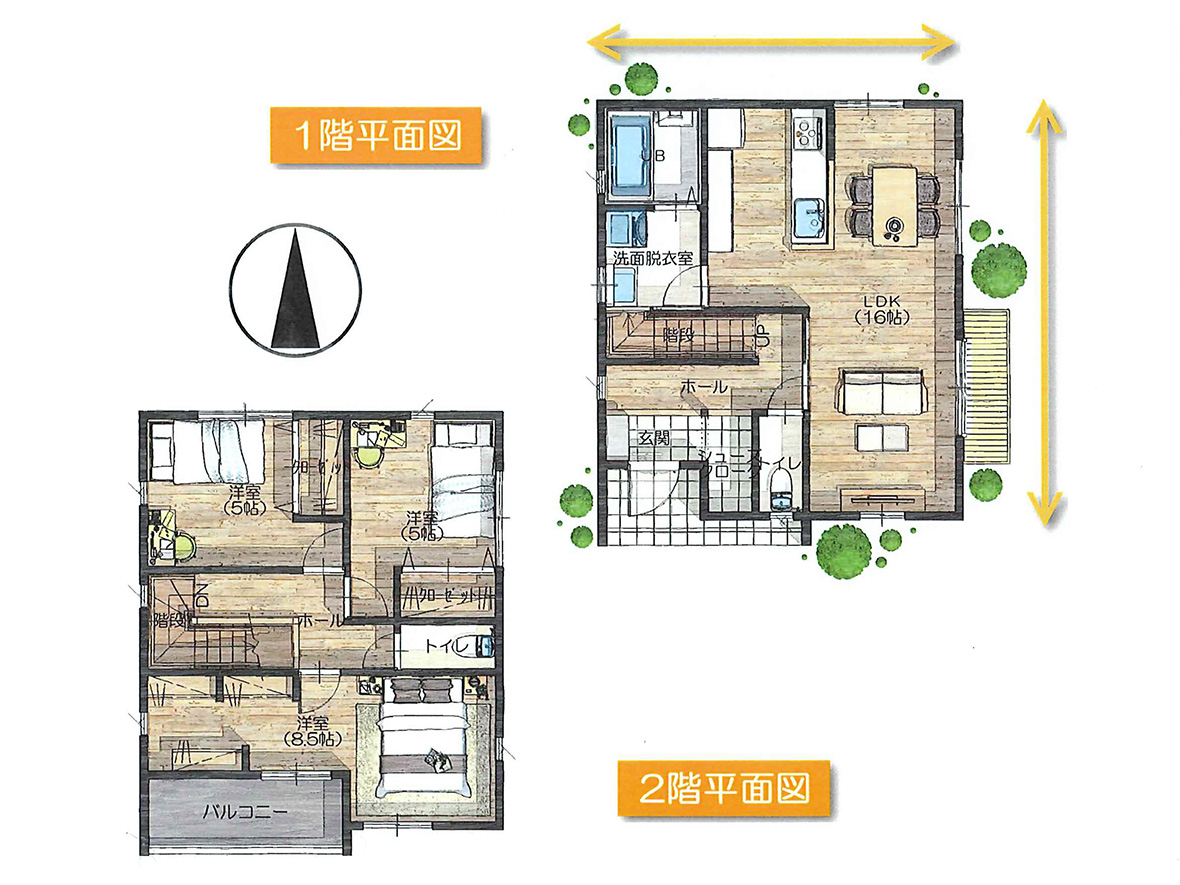 30坪 1,685万円（税抜）