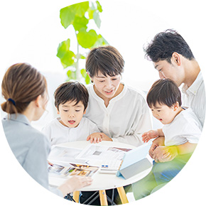 平日も土日もお待たせせずお客様のご予定に合わせてゆっくりとご覧いただけます。