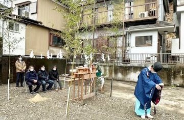 地鎮祭のご紹介♪