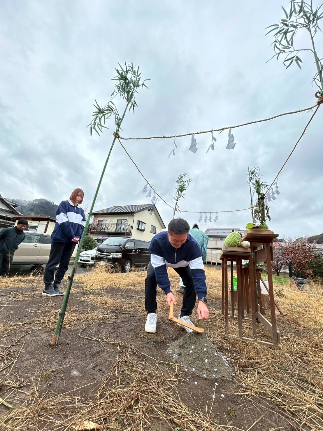 地鎮祭のご紹介♪