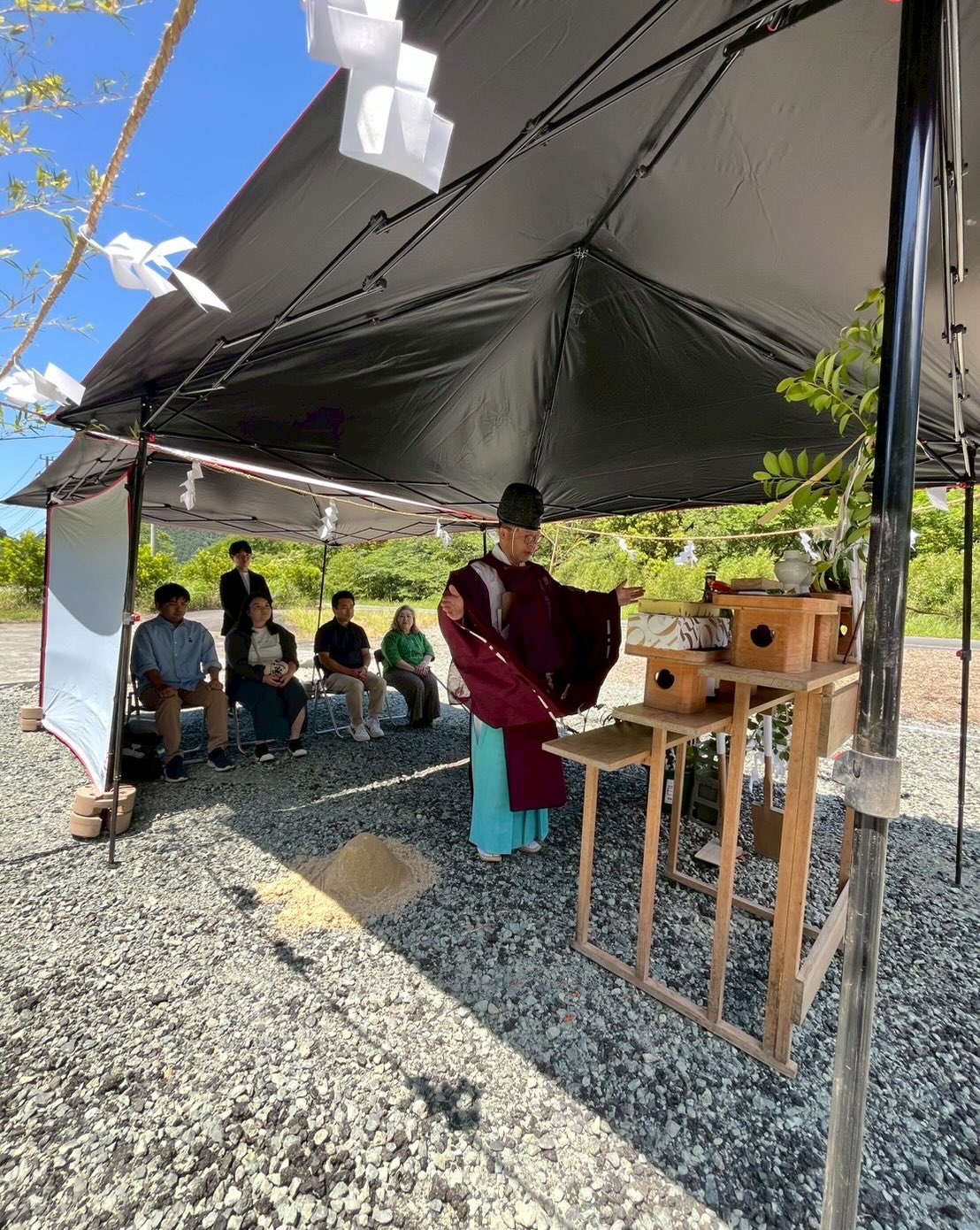 地鎮祭のご紹介♪