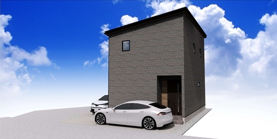 駅徒歩圏の好立地で、家族3～4人にぴったりの3LDKをスマートにまとめた一邸。